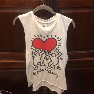 Keith Haring Forever 21 tank top